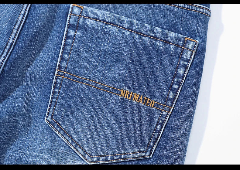 Pantalones Vaqueros de Invierno para Hombre, Terciopelo, Talla Grande 42-44