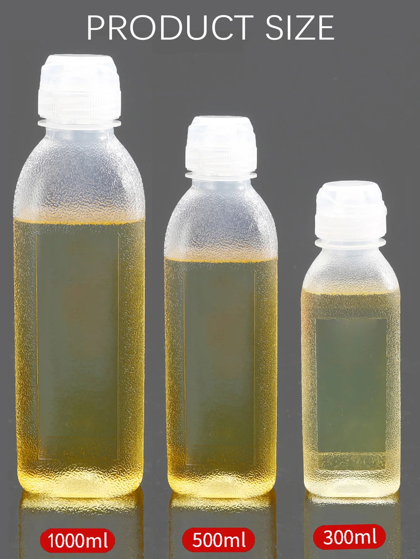 1 Uds. Botella de aceite transparente para el hogar de 1000ml, botella de extrusión de aceite de oliva con control de aceite para barbacoa al aire libre para cocina, olla de aceite para condimentos