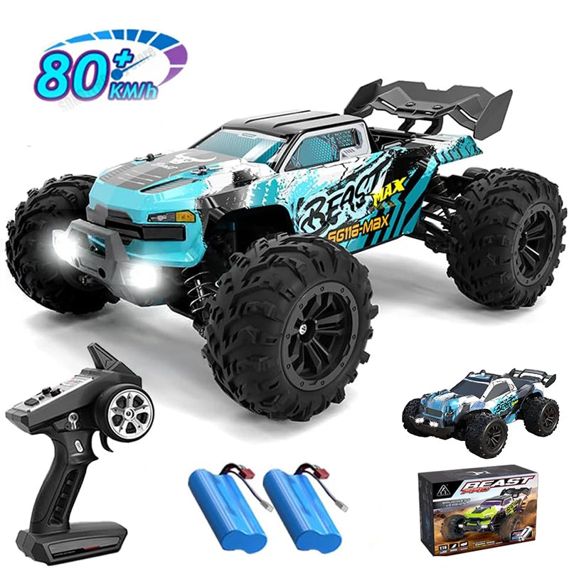 Auto RC Alta Velocidad SG116MAX 80KM/H 4WD Todoterreno 1:16