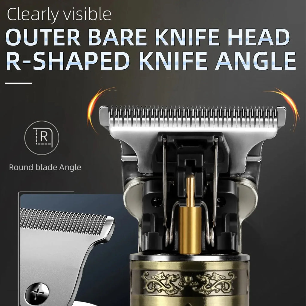 Afeitadora Inalámbrica T9 Recortadora de Pelo para Hombre