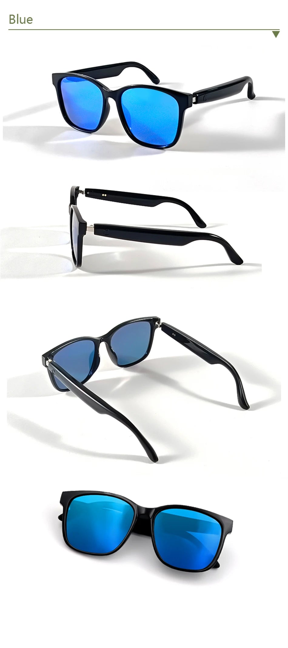 Gafas Inteligentes Bluetooth con Navegación y Música