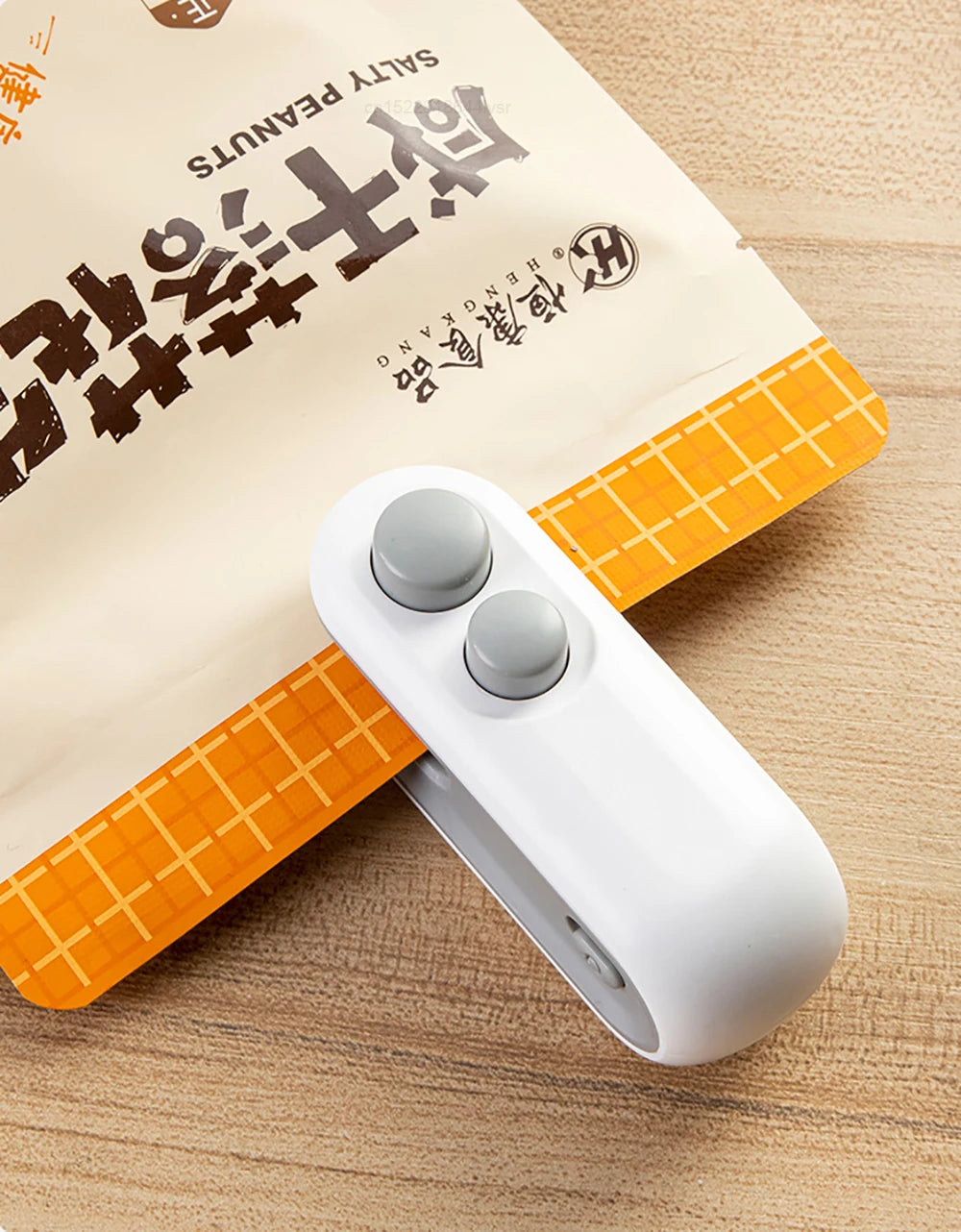 Mini selladora de bolsas recargable para conservar alimentos frescos