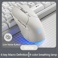 INPHIC-ratón con cable USB B2, Mouse silencioso para juegos de oficina, PC y portátiles