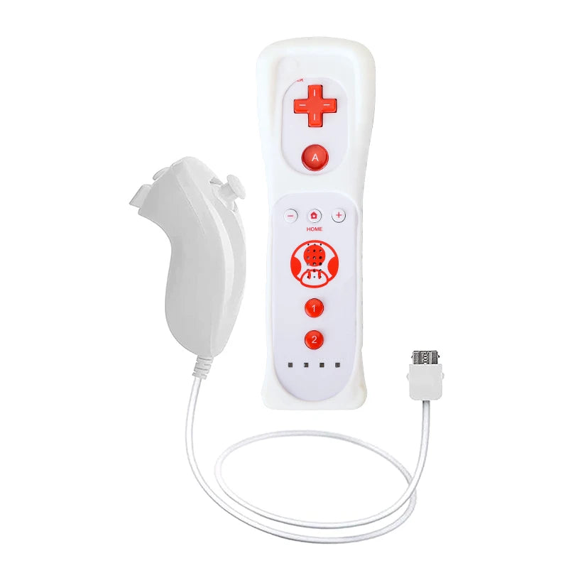 Control Remoto Inalámbrico con Motion Plus para Nintendo Wii y Wii U