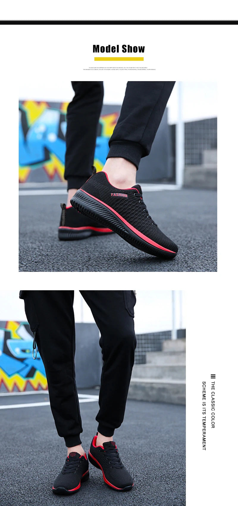 YRZL-Zapatillas deportivas ligeras para hombre y mujer, zapatos clásicos de malla transpirable, informales, a la moda