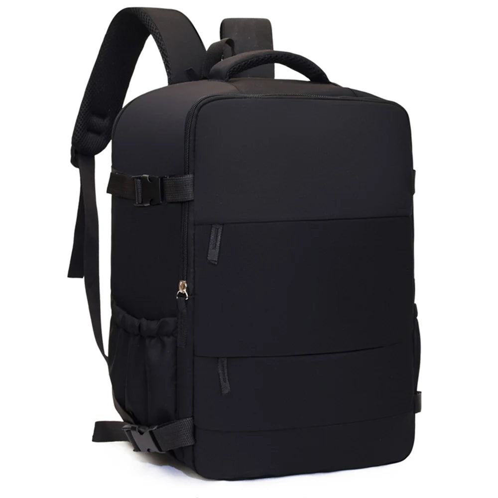 Mochila de Viaje Expandible 180° Apertura Frontal para Cabina y Uso Diario