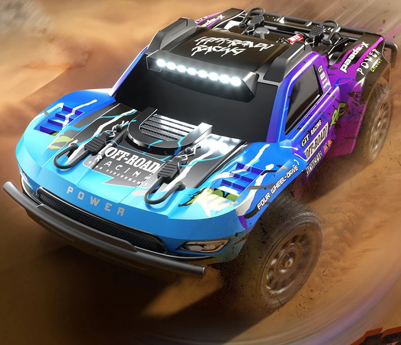 Coche RC Desierto Q130 1/14 4WD Alta Velocidad