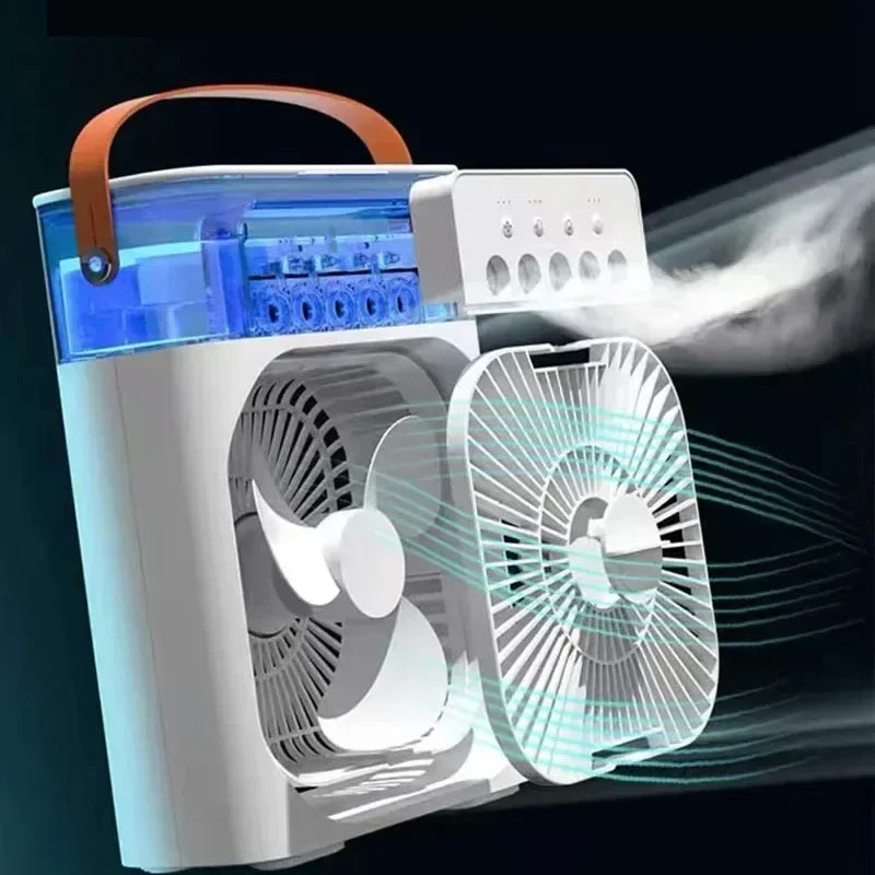 Ventilador Humidificador Portátil con 3 Velocidades