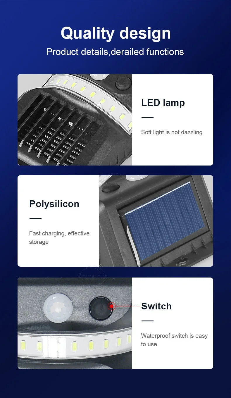 Lámpara Solar Matamosquitos 2 en 1 para Jardín