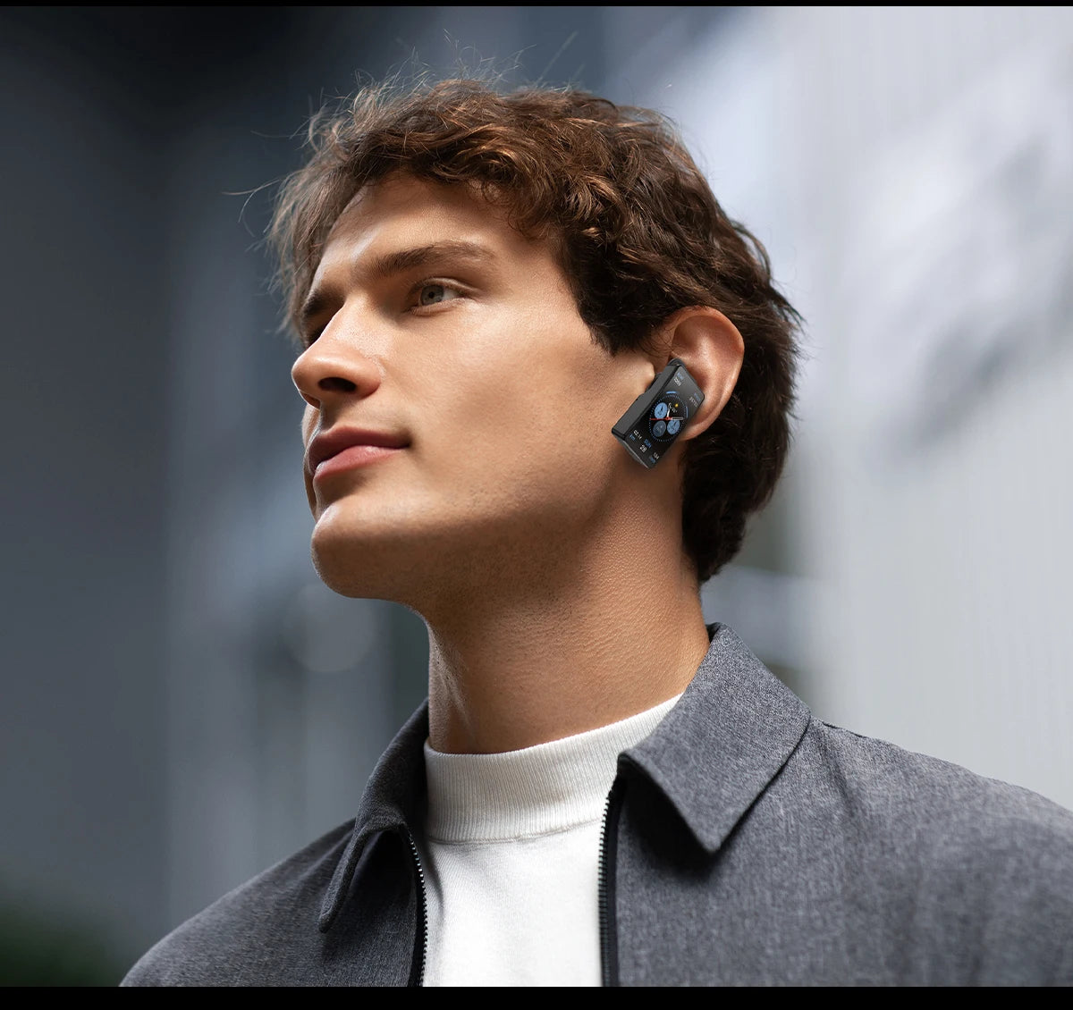 Reloj inteligente LIGE 2 en 1 TWS auriculares 1,57 "hombres mujeres GPS deportes Fitness ECG relojes de ritmo cardíaco Bluetooth llamada música Smartwatch