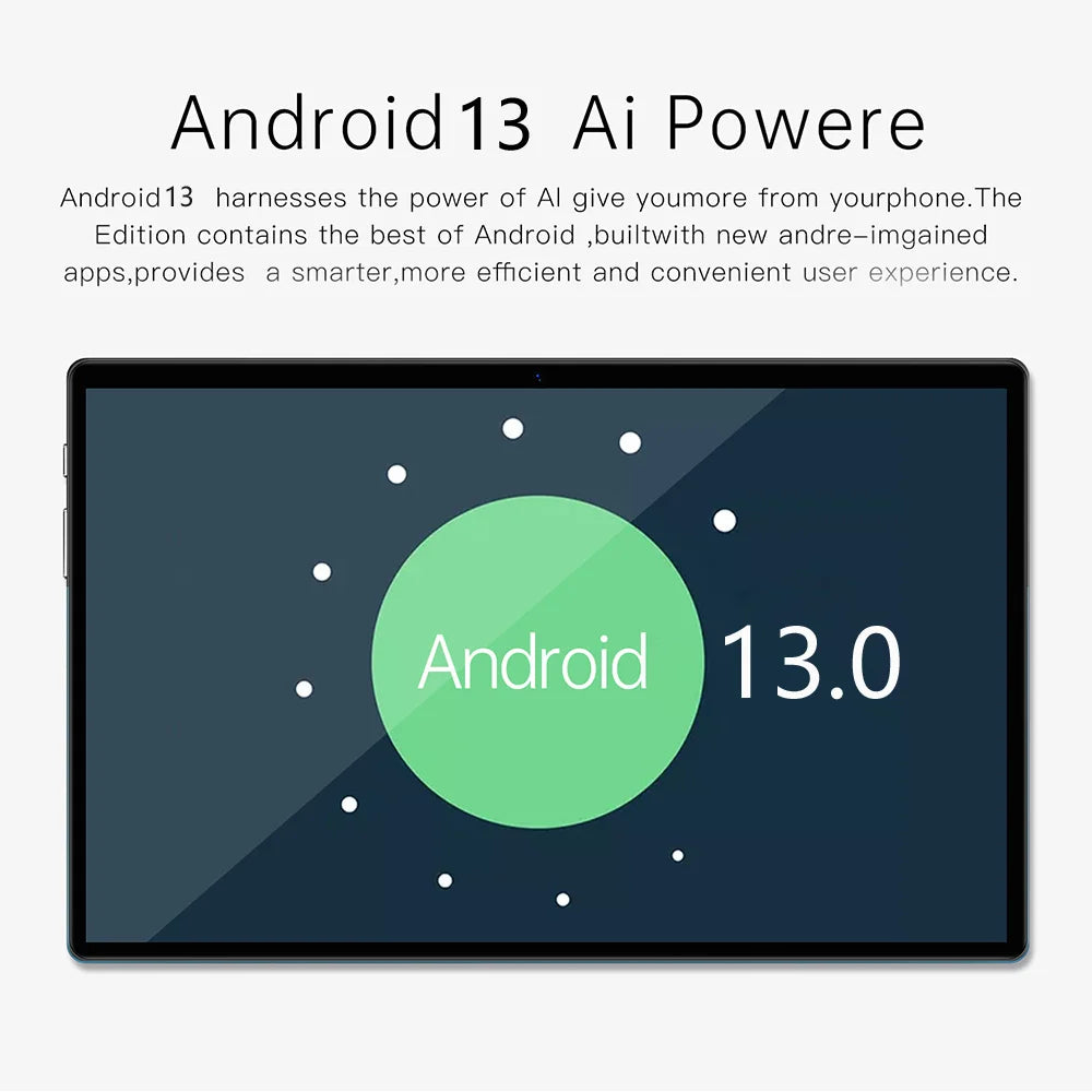 Nuevas Tabletas de 10.36 Pulgadas, 10 Núcleos, 8GB de RAM, 256GB de ROM, Tableta Android con Pantalla HD de 2000x1200, 5G, WiFi Dual, Doble SIM, Google Play, 8000mAh