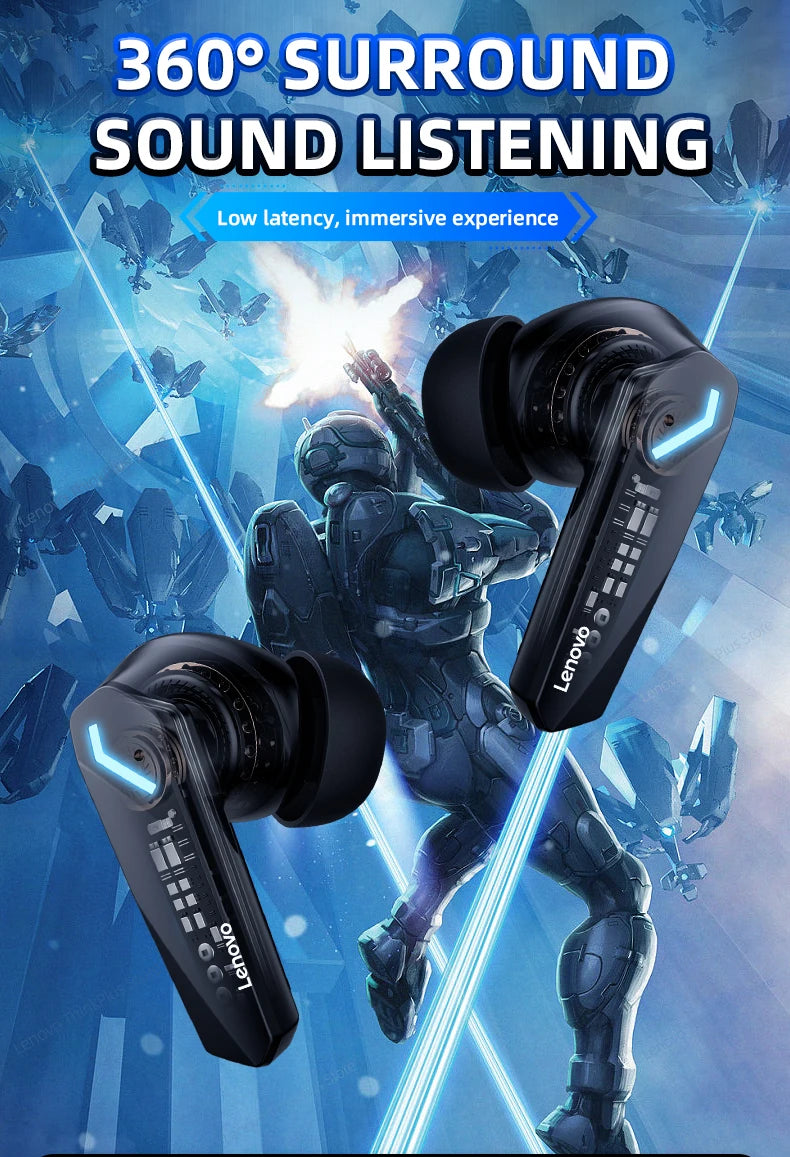 Auriculares Lenovo GM2 Pro TWS Bluetooth 5.3 ANC Gaming