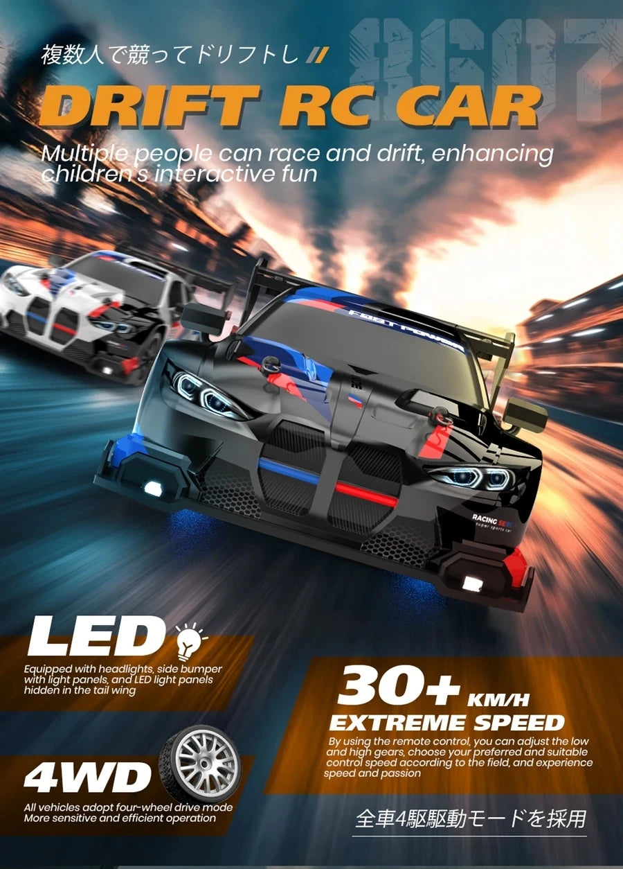 Coche RC Drift 4WD, Modelos GTR PRO y AE86 PRO