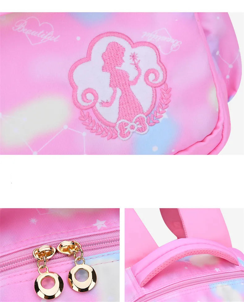 Mochila escolar para niña, mochila para adolescentes, mujeres y niños, mochila escolar rosa para primaria, mochila alta para adolescentes y niños