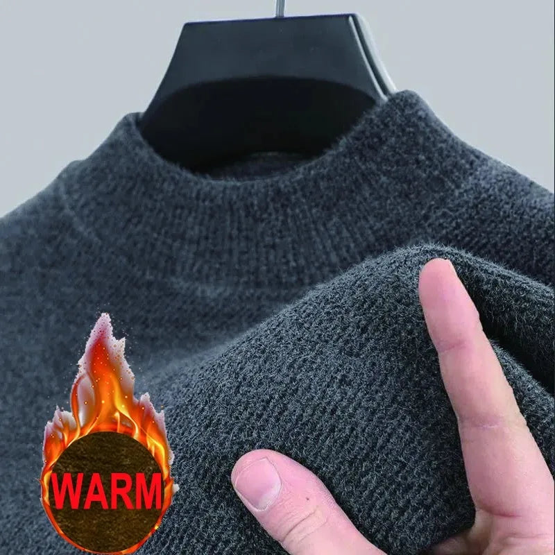 Suéter de Punto para Hombre | Cuello Alto | Otoño Invierno
