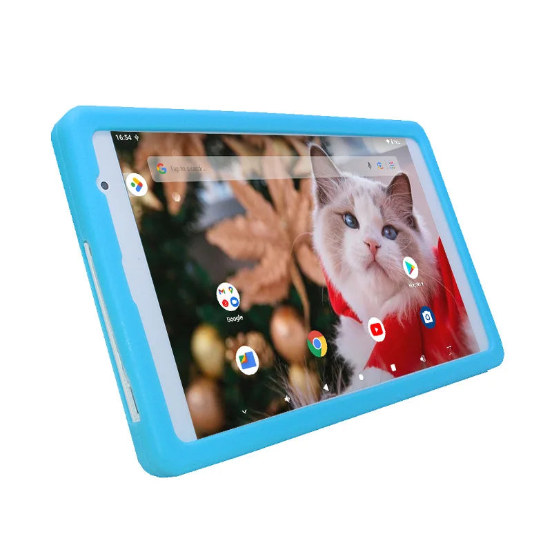 Tablet PC Google Play de 8'' con Android 11, Quad Core, 2GB de RAM, 32GB de ROM, A133, Pantalla IPS de 1280x800, Ultradelgada, Allwinner, Cámaras Duales, Wifi, Netbook