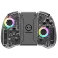 Controlador inalámbrico LinYuvo Meteor Light KS37B para interruptor/OLED con programable/Control de movimiento/doble vibración/Función Turbo