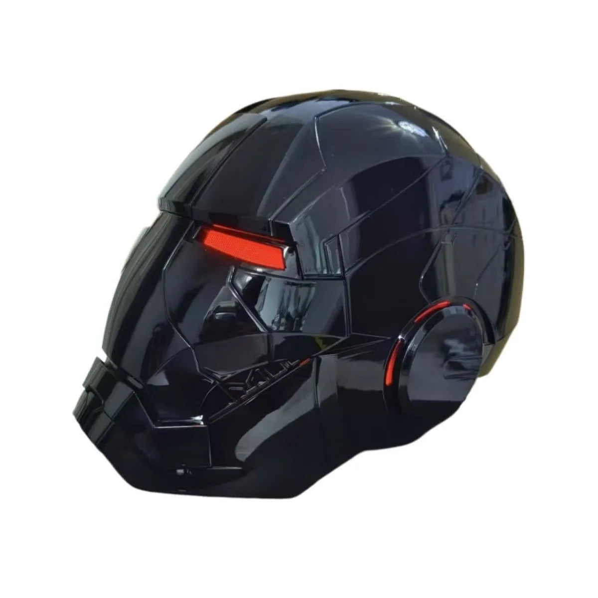 Casco de Iron Man de Marvel, Escala 1:1, MK50 MK5 MK17, con Control por Voz y Ojos Luminosos, Modelo Coleccionable para Adultos, Juguete de Navidad