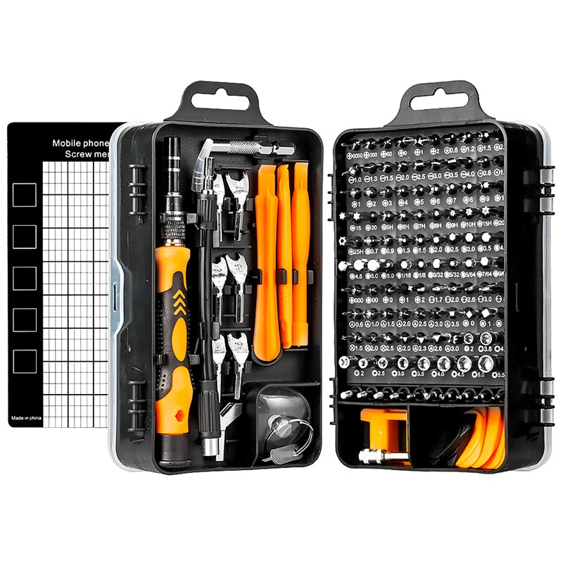 Kit Puntas Destornillador Magnético Torx Phillips Reparación