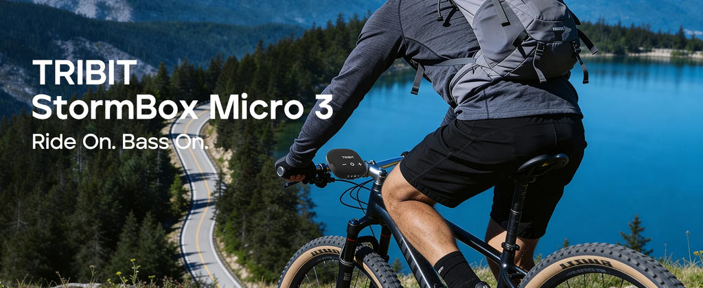 Altavoz Inalámbrico Tribit StormBox Micro 3, Sonido XBass de 13W, BT 6.0, 24H de Reproducción, IP68, TWS, Correa y Soporte Magnético para Bicicleta/Aire Libre