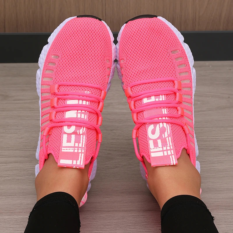 Zapatillas deportivas de plataforma para mujer — transpirables y cómodas