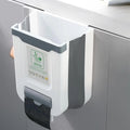 Cubo de basura plegable de cocina de 7L/10L, cubo de basura montado en la pared, cubo de basura montado en puerta de armario de cocina, cubo de basura plegable para vehículos