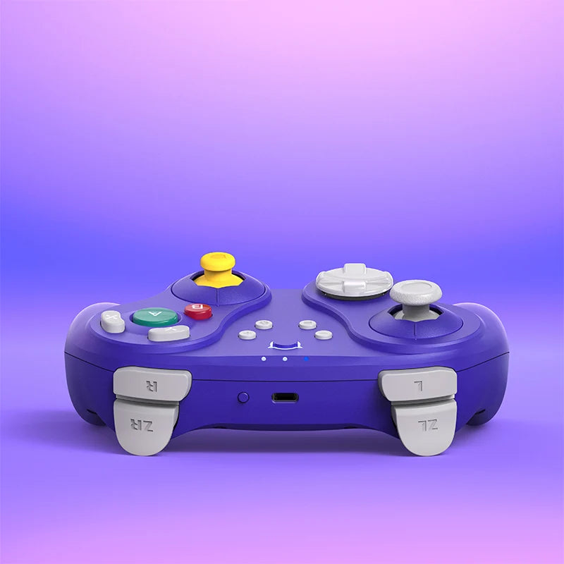Controlador de juego inalámbrico NYXI Warrior Lite morado para Switch 2/PC