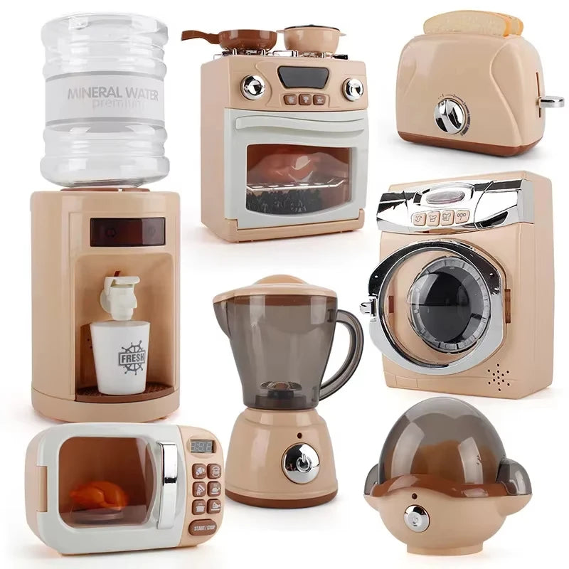 Juguete Electrodomésticos de Cocina en Miniatura para Niños