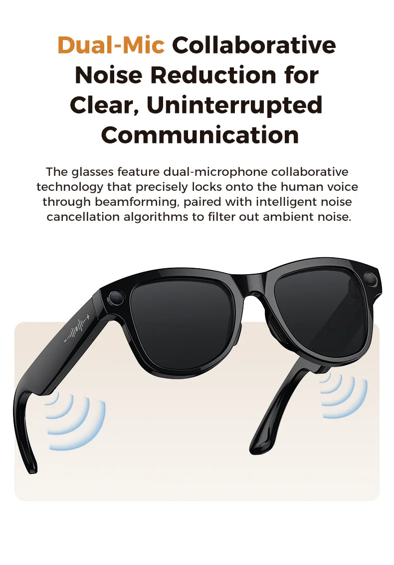 Gafas Inteligentes 2026 Cámara 800W y Traducción