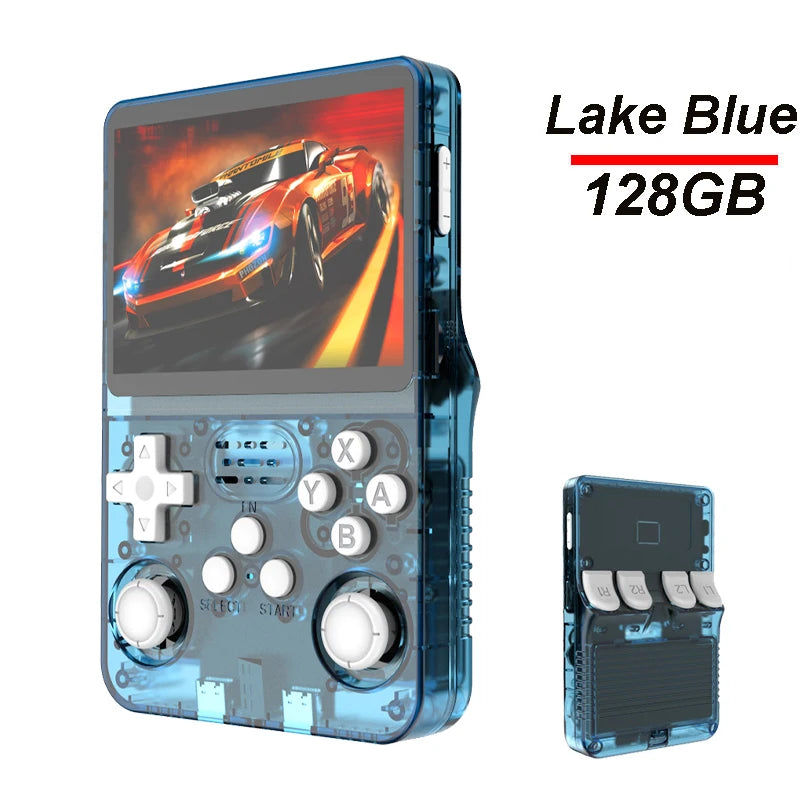 Consola de Juegos Retro Arkos R36S, Pantalla 3.5 Pulgadas, 64GB o 128GB
