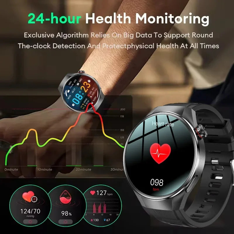 Reloj Inteligente G5 Plus con Pantalla AMOLED, GPS y Llamadas Bluetooth