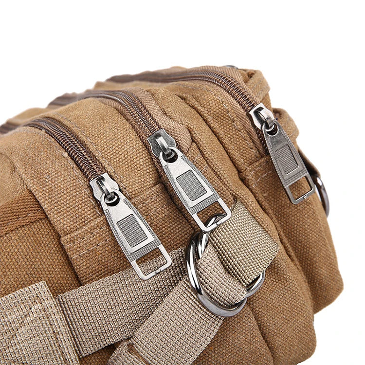Riñonera para hombre, bolsa de viaje con correas ajustables, ideal para senderismo y acampada al aire libre