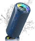 Ortizan X8 Pro, Altavoz Bluetooth portátil impermeable, Luces RGB, Calidad de sonido premium