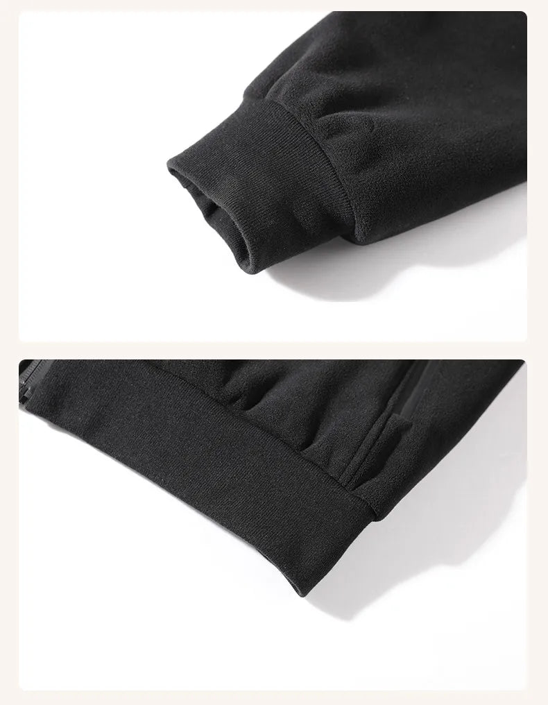 Chaqueta Calefaccionada de 8 Zonas para Hombre y Mujer, Lana Polar
