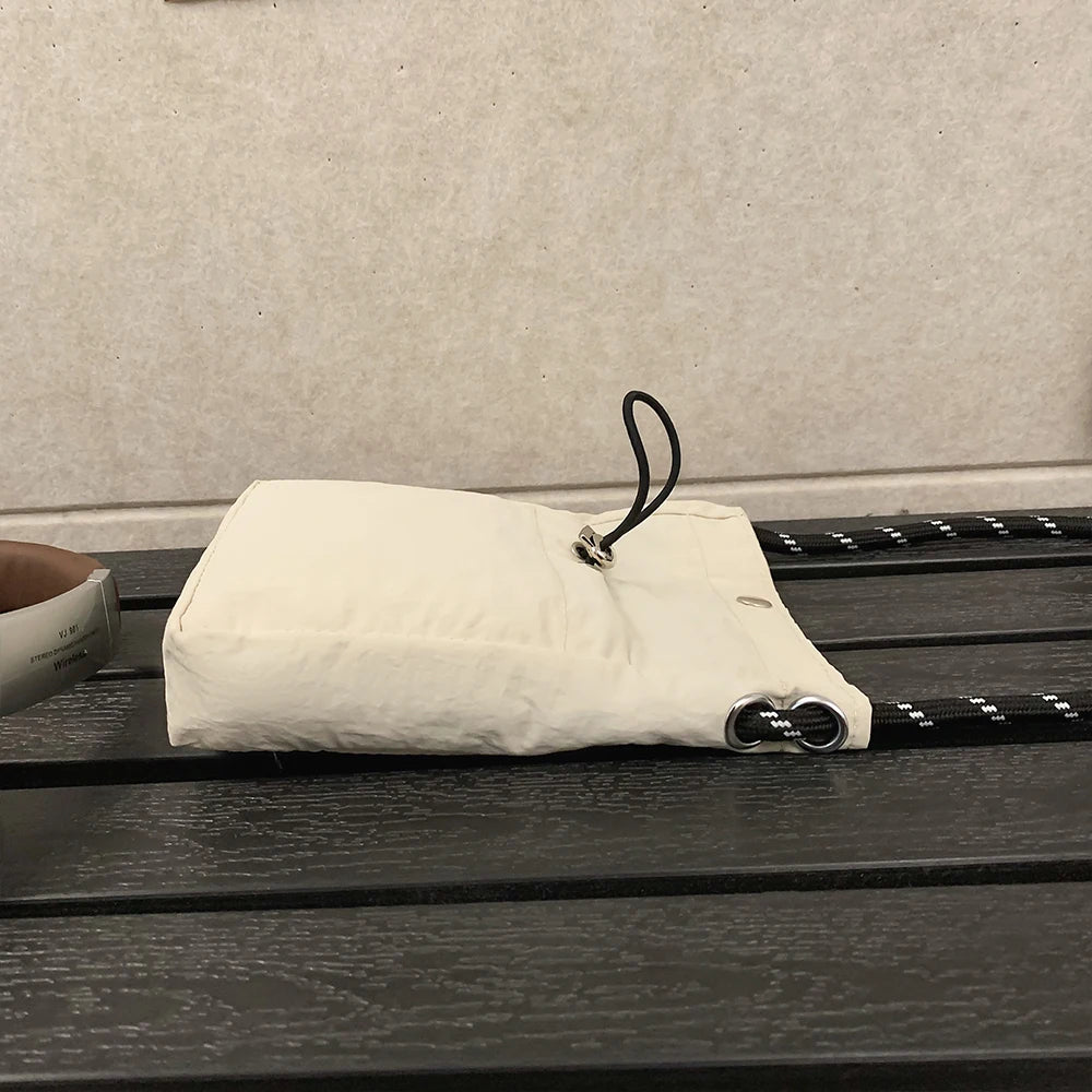 Mini Bolso Bandolera de Nailon para Teléfono, Mujer
