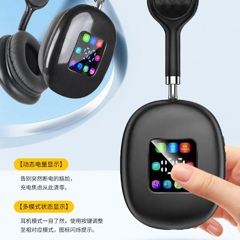 CEP-9 Auriculares Bluetooth 5.3 Pantalla LED Color