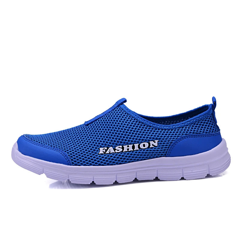 YRZL, zapatos informales ligeros para hombre, zapatillas transpirables sin cordones para mujer y hombre, zapatos planos antideslizantes Unisex para caminar al aire libre, talla 36-47