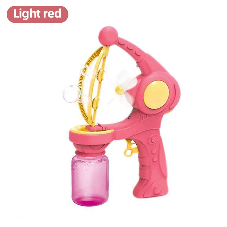 Pistola Eléctrica de Burbujas de Jabón Automática para Niños