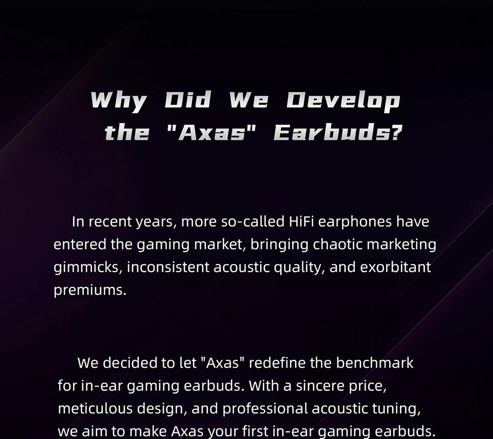 Audífonos Intrauditivos para Juegos KZ Axas FPS-Tuned con Posicionamiento de Sonido a Nivel de Radar y Diseño Ergonómico de Gancho para la Oreja (Pre-orden)