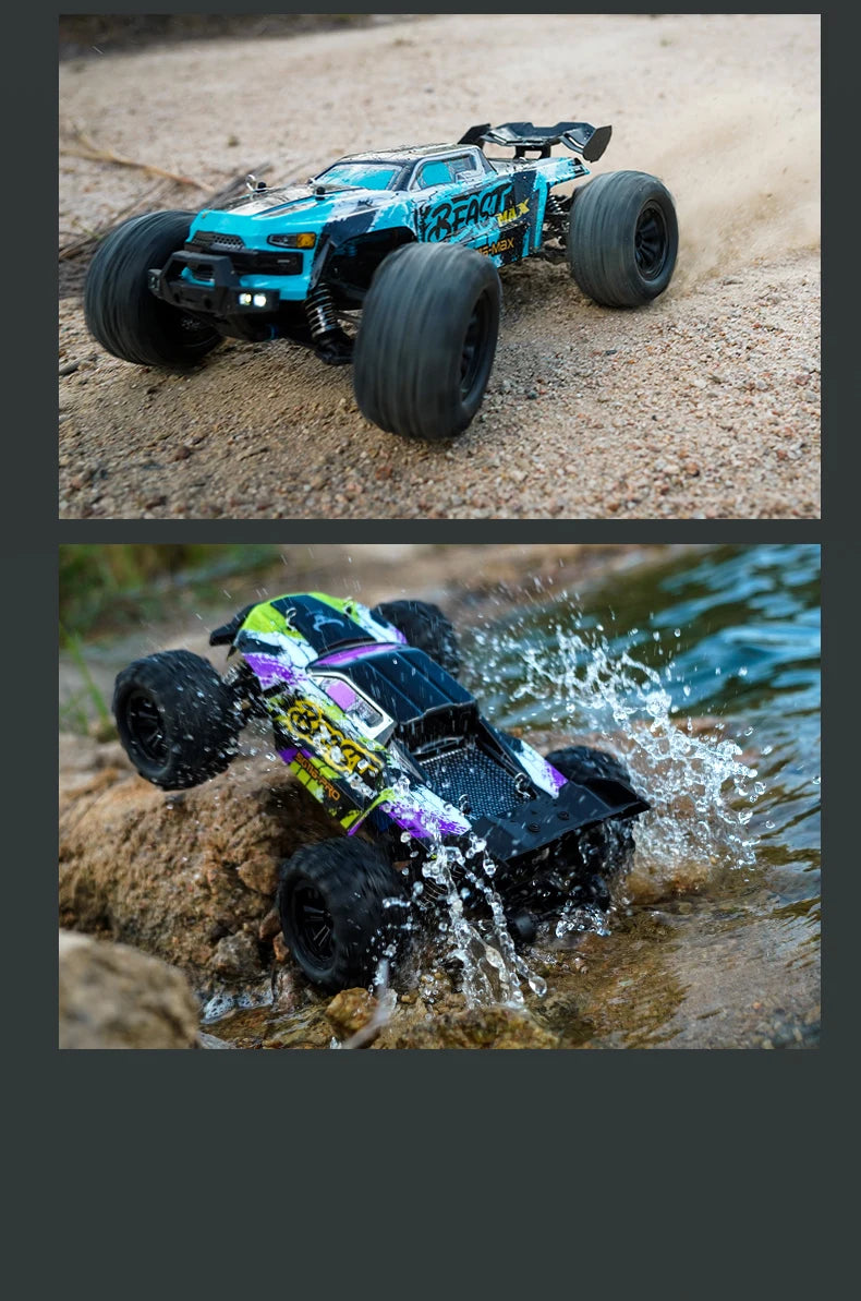 Teeggi 16101 /16102 PRO 1:16 70 KM/H carreras de deriva de alta velocidad SG116 MAX 4WD RC coche todoterreno monstruo camión juguetes para regalo de chico