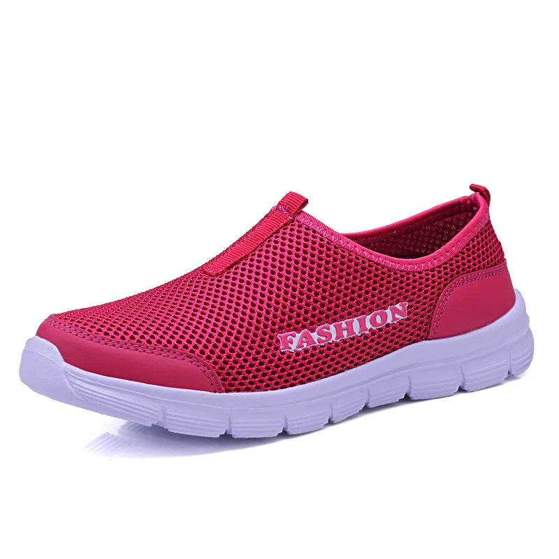 YRZL, zapatos informales ligeros para hombre, zapatillas transpirables sin cordones para mujer y hombre, zapatos planos antideslizantes Unisex para caminar al aire libre, talla 36-47