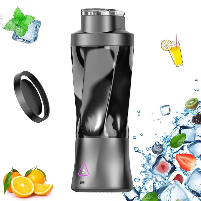 Licuadora Portátil USB 700ml de Gran Capacidad