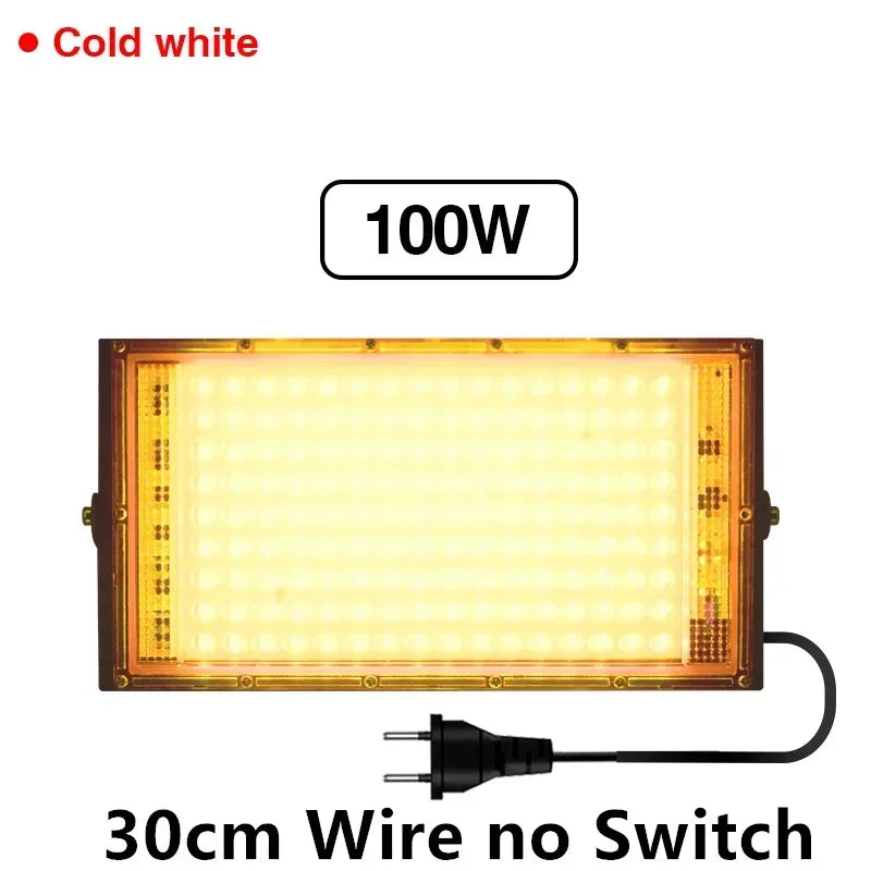 Reflector LED 50W 100W IP65 Impermeable para Interior y Exterior