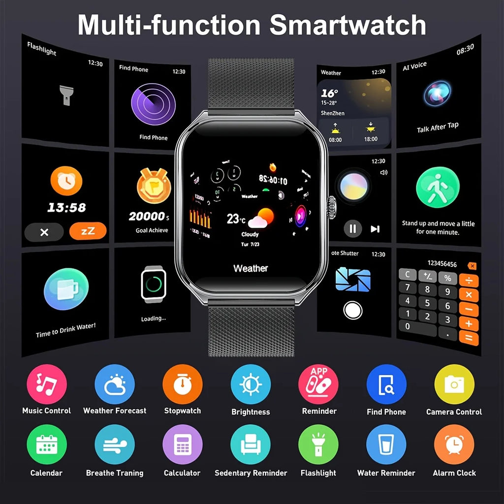 Reloj Inteligente Delgado AMOLED 1.43 Bluetooth