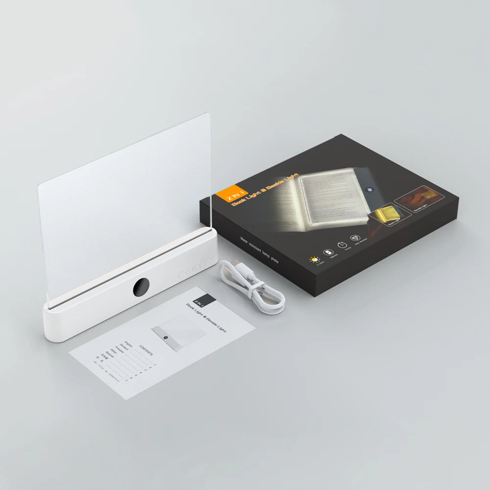Luz de Lectura LED con Clip Ajustable Portátil