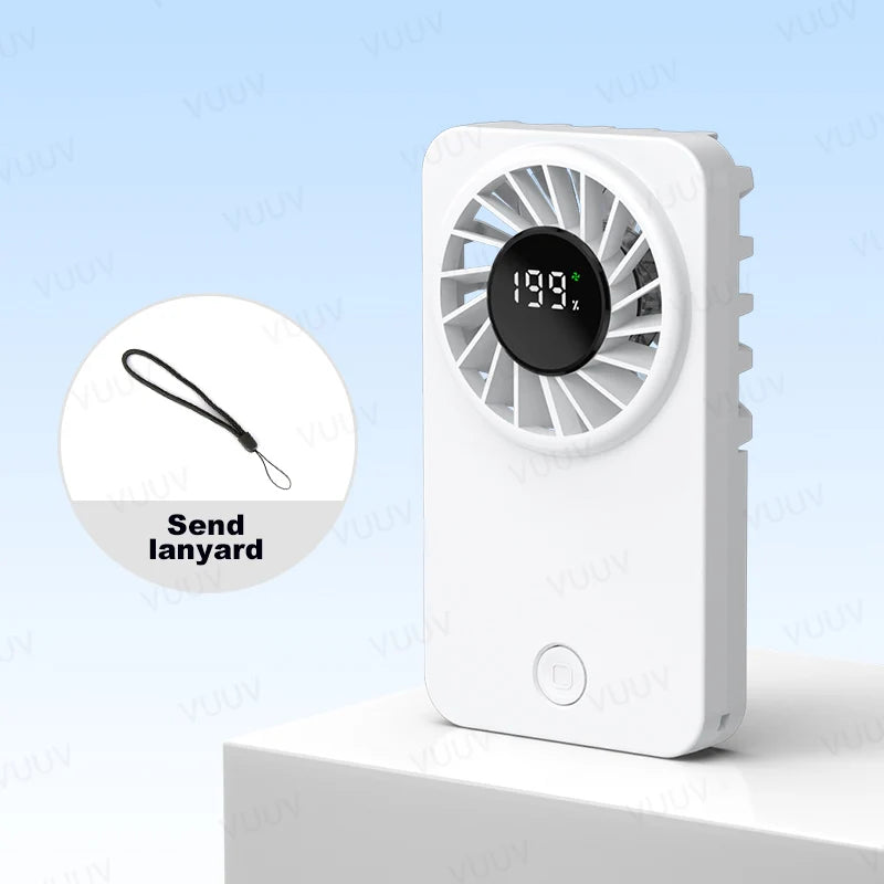 Ventilador de Mano Portátil de Alta Velocidad con Carga USB