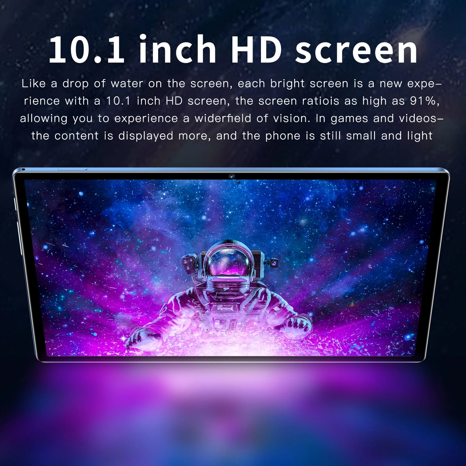Nuevo tableta Pc ULTRA SLIM Pad de 10,1 pulgadas, Google Play, pantalla HD Octa Core, cámaras duales SIM, Sensor G, tabletas multitáctiles