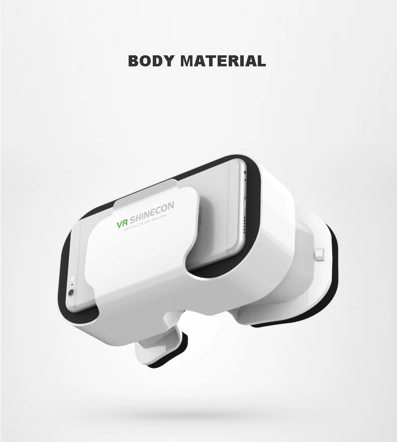 Gafas VR de realidad Virtual 3D para teléfonos inteligentes móviles, auriculares de 7 pulgadas, casco, juego Wirth Real Viar, lentes para dispositivos móviles
