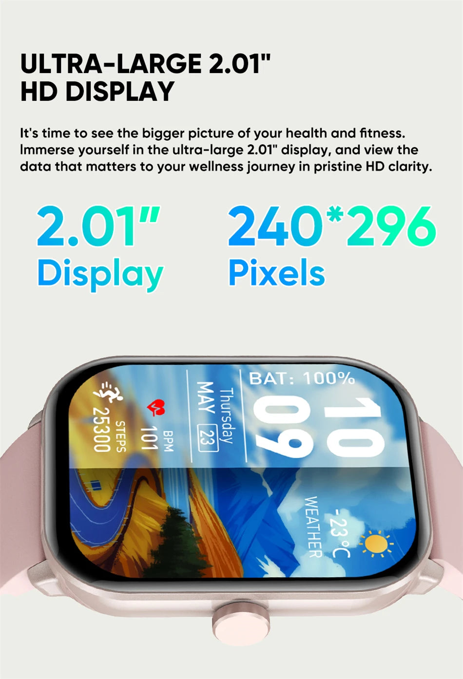 Reloj Inteligente Serie 5 Global con AMOLED, GPS y Llamadas Bluetooth