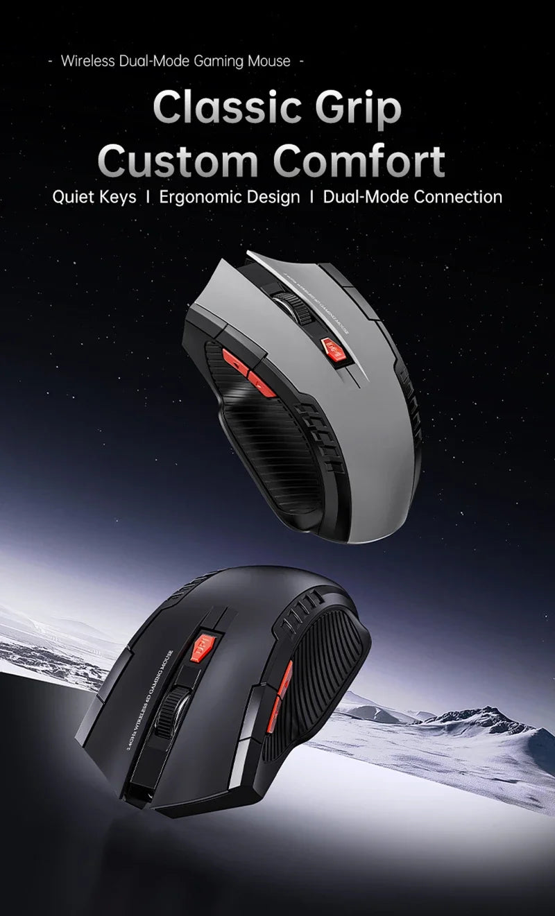 Ratón Inalámbrico Lenovo Modo Dual Bluetooth 2.4GHz Recargable